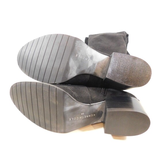 Kenneth Cole Women's Adelynn Over the Knee OTK Partial Zip Boots 6 M Black - Picture 4 of 4